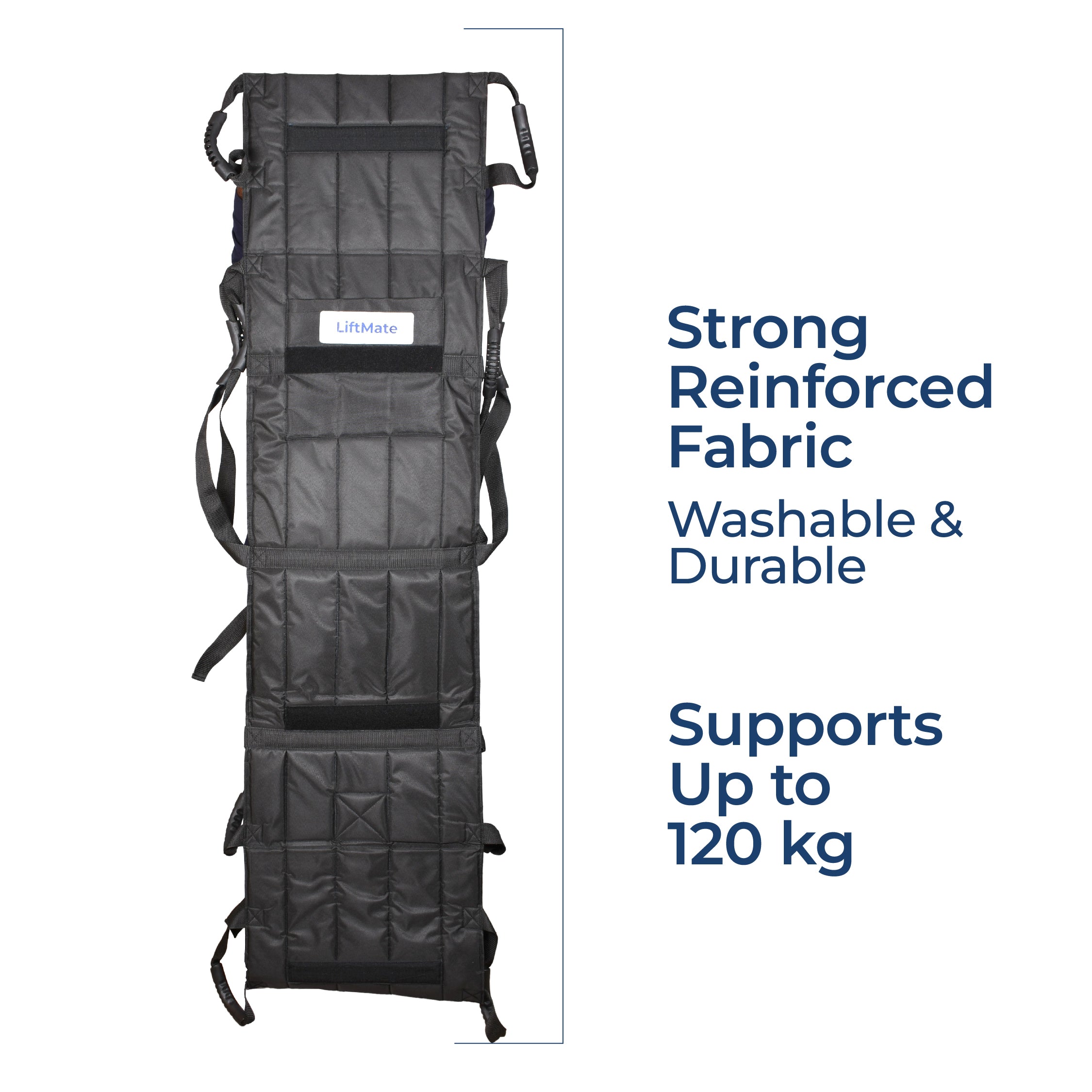 LiftMate PRO Clinical Transfer Belt | Medical-Grade Patient Lifting Aid for Physiotherapists, Hospitals & Caregivers | 360° Safety Harness | 120kg Capacity
