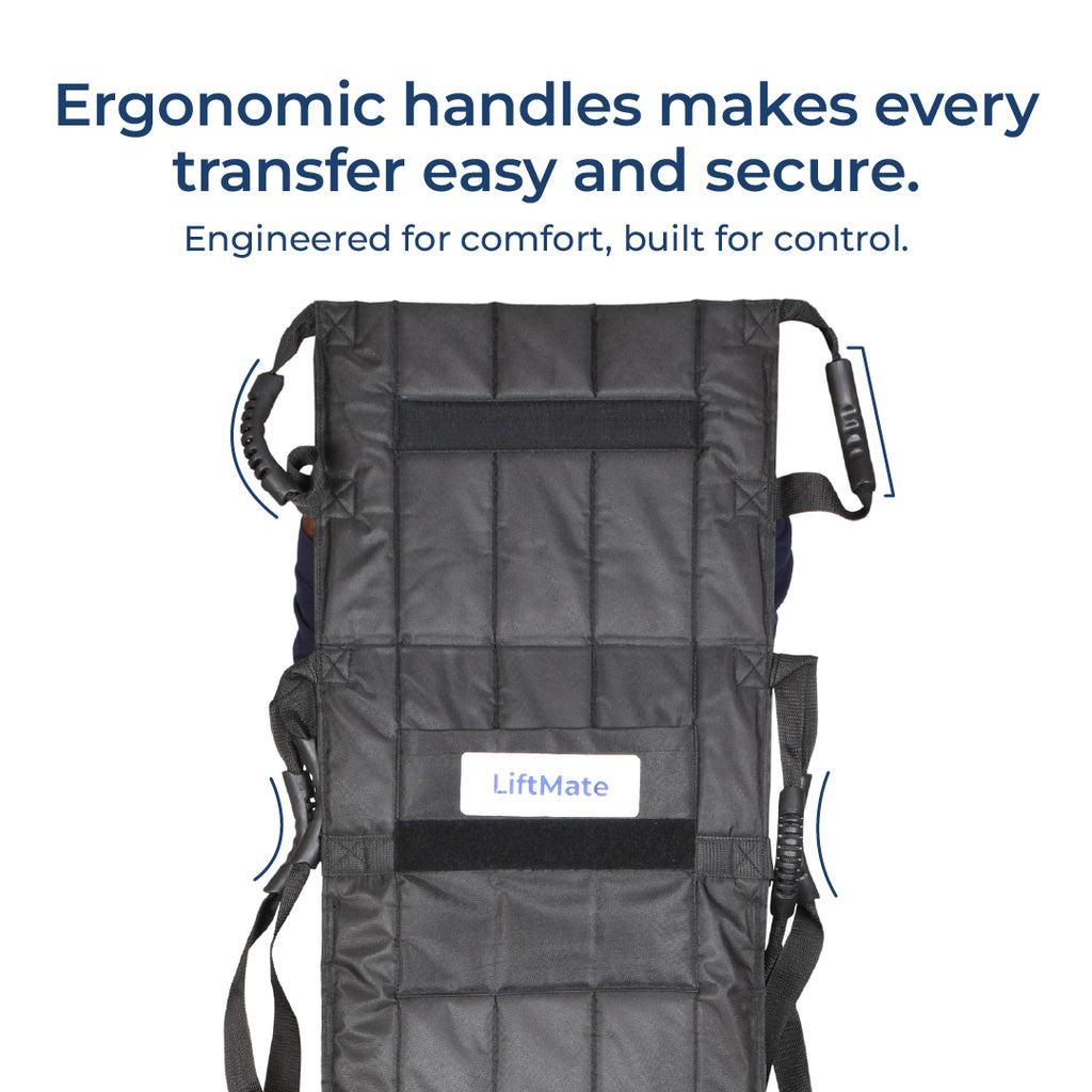 LiftMate PRO Clinical Transfer Belt | Medical-Grade Patient Lifting Aid for Physiotherapists, Hospitals & Caregivers | 360° Safety Harness | 200kg Capacity