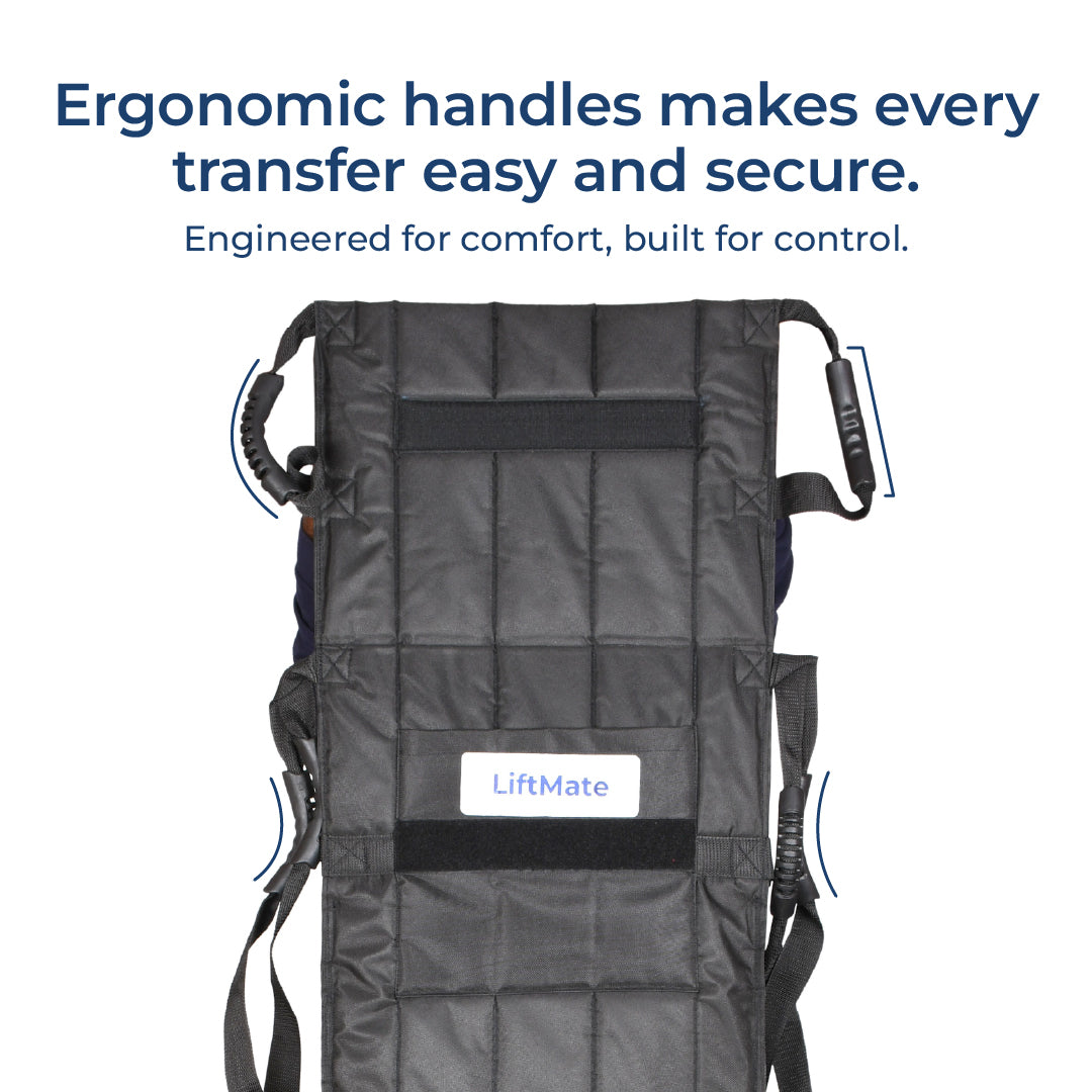 LiftMate PRO Clinical Transfer Belt | Medical-Grade Patient Lifting Aid for Physiotherapists, Hospitals & Caregivers | 360° Safety Harness | 200kg Capacity